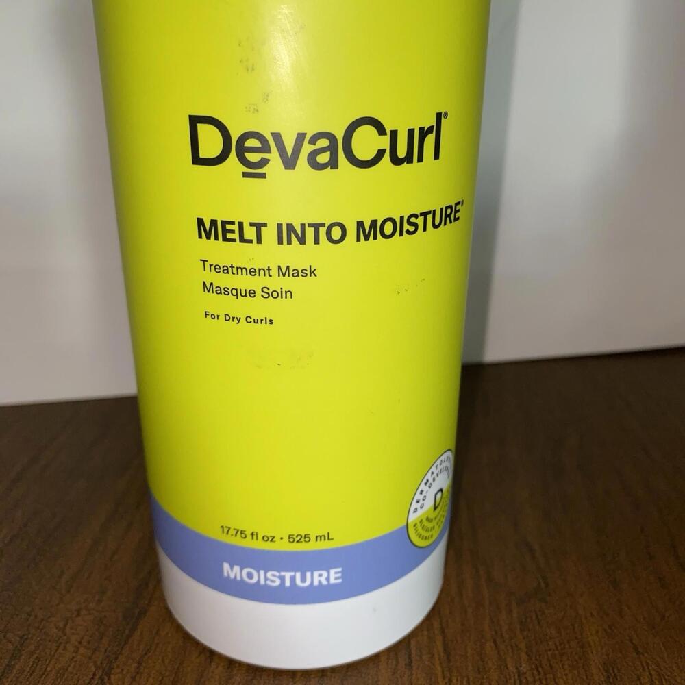 NEW DevaCurl Melt Into Moisture Treatment Mask For Dry Curls 17.75 oz